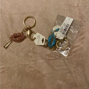NWT Lips 👄 keychains